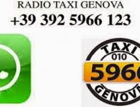 A #Genova il taxi lo chiami con Whatsapp !