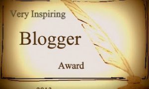 Very inspiring blogger Award