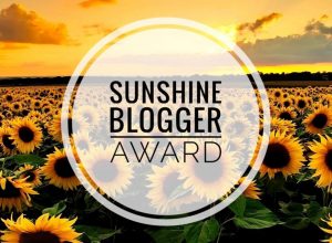 Sunshine Blogger Award 2018