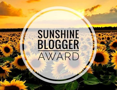 Sunshine Blogger Award 2018