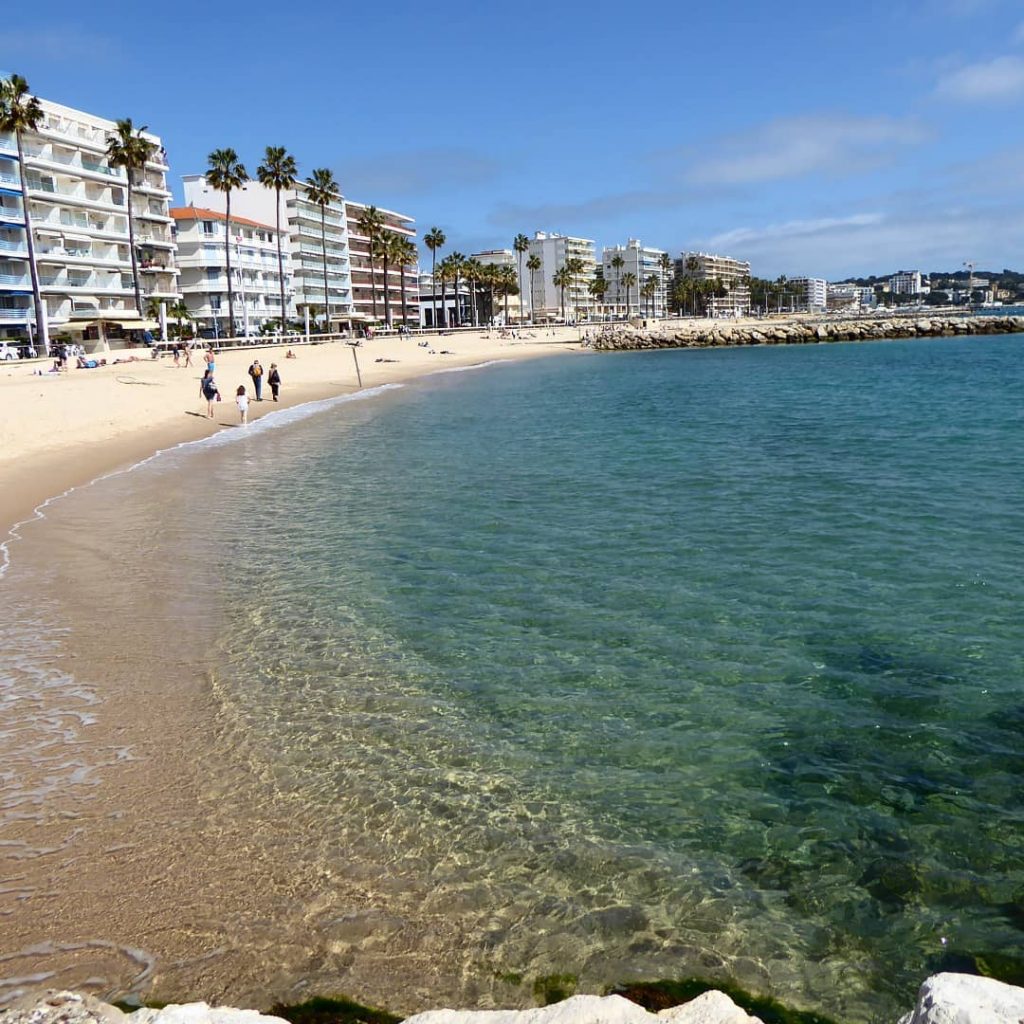 Juan les Pins - la spiaggia